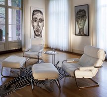Contemporary interior - design furniture - Modern paintings - 