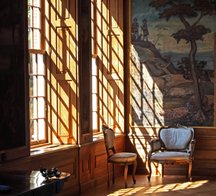 Castle room - Wall panelling - Antique Furniture - Antique - Interior